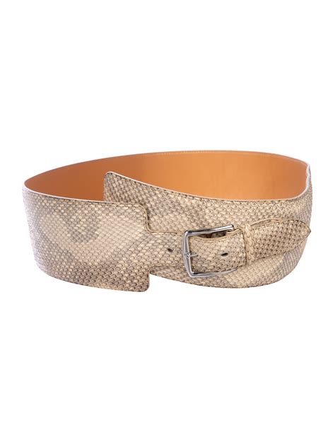 hermes python belt